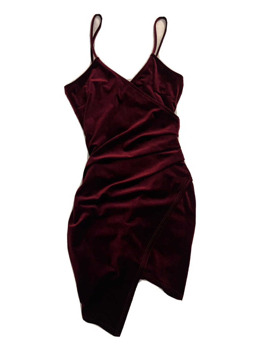 deep red dress short Mini Dress red Marabella Mini Dress Size 8