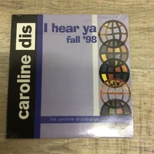 Caroline Distribution I Hear Ya Fall 1998 RARE promo CD sampler C-D