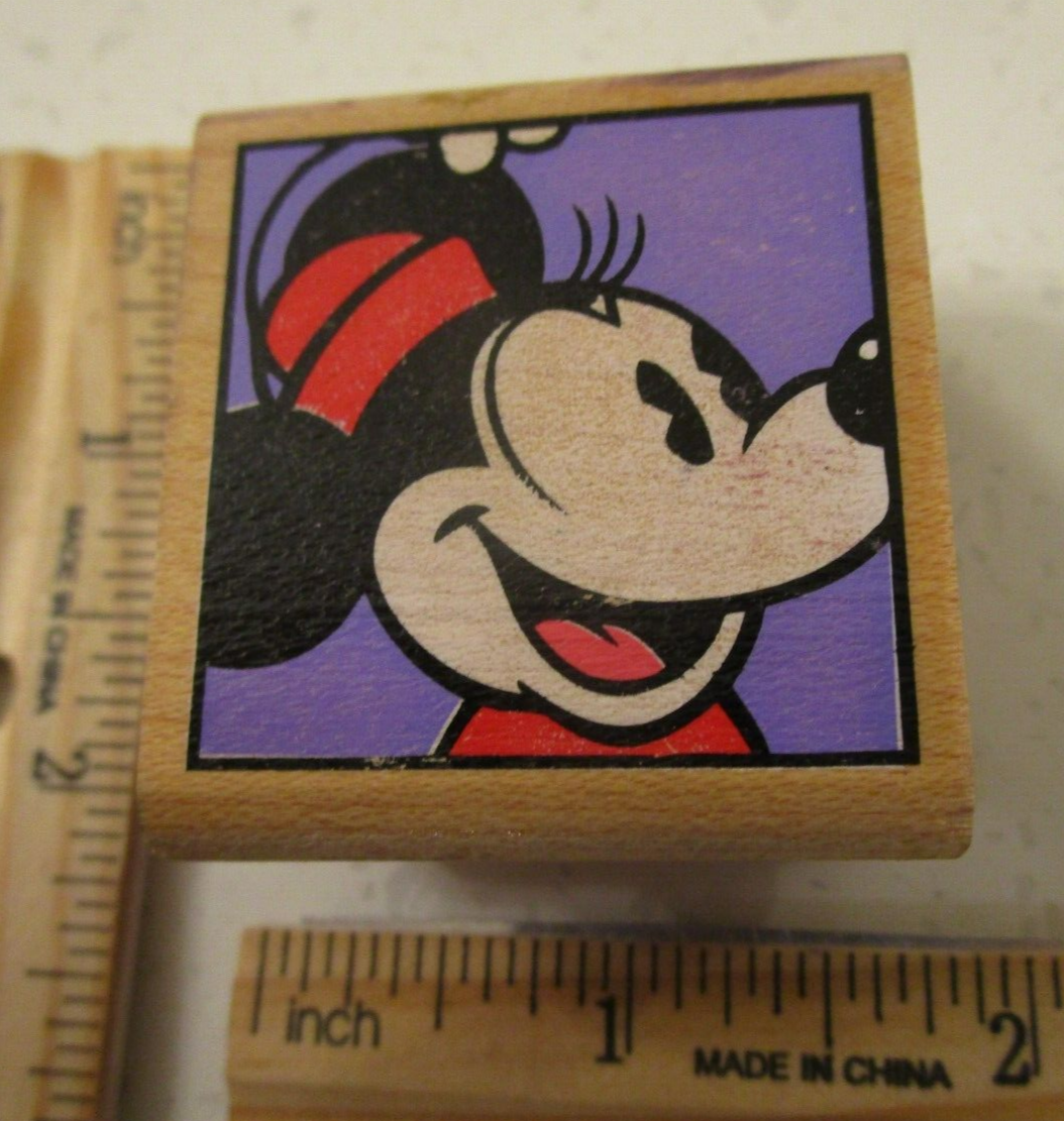 MINNIE'S PORTRAIT MW RUBBER STAMPRUBBER STAMPEDE eBay
