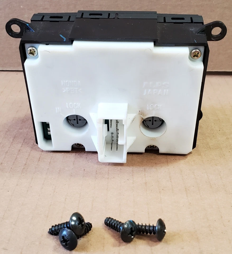 2001-2006 Acura MDX Dash Mounted Rear A/C Heater Switch Climate Control Unit OEM Foto 4 de 4