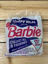 Vintage McDonalds Starring Barbie Happy Meal 1991 Snap n play Barbie Sealed