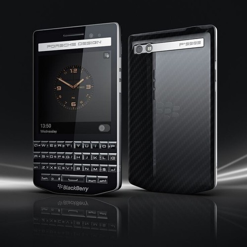 Boxed - BlackBerry Porsche Design P'9983 Graphite Leather 64GB Unlocked 4G BK AU
