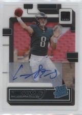 2022 Panini Clearly Donruss Rated Rookie Auto Carson Strong #61 Auto 0rd2