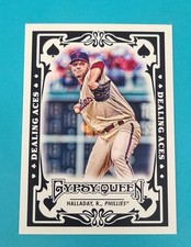 2013 Topps Gypsy Queen Dealing Aces #DA-RH Roy Halladay Phillies BASEBALL Card T