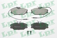 LPR 05P445 Bremsbelagsatz, Scheibenbremsen FüR Alpine, Daewoo, Renault