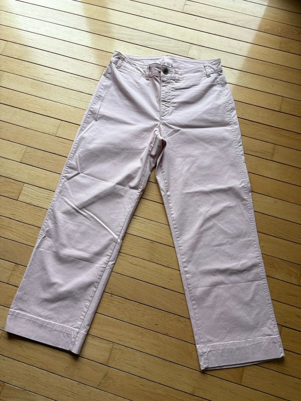 Old Navy Women’s Crop Ankle Chino Pants Light Pink Size 8