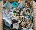 Vintage Costume Jewelry Lot ESTATES Necklaces Bracelets Earings Pins ONLY 17Lbs
