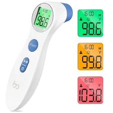 Forehead Thermometer for Adults and Kids, Digital Baby Thermometer with Fever