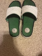 Reef Mens 9 Mulligan Slide Golf Turf Insole F...