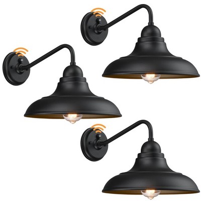 12'' Dusk to Dawn Outdoor Wall Sconces Farmhouse Barn Light Outdoor Wall Light...