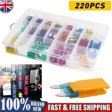 220PCS Blade Fuse Box Block FuseBox Holder Auto Marine Bus Bar Car Kit 12V 24V