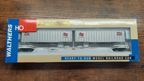 Flexi-Van coche plano escala HO Walthers 932-3922 con remolque Milwaukee Road #7025 | Zustand: New
