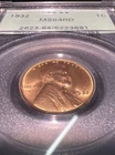 1932 1C PCGS MS64RD Lincoln Wheat Cent Red - Gen 3.1 OGH