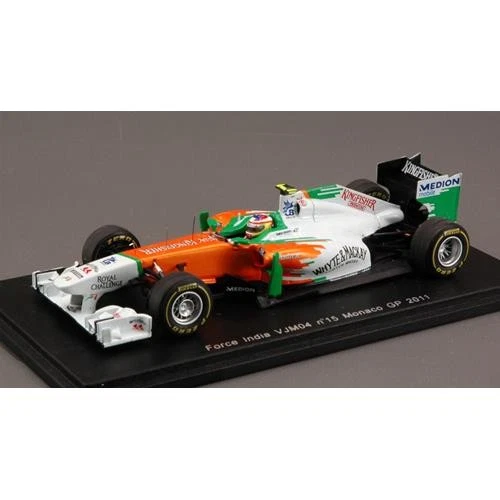 1:43 Spark FORCE INDIA P.DI RESTA 2011 #15 MONACO GP S3025 Modellino - Immagine 2 di 2