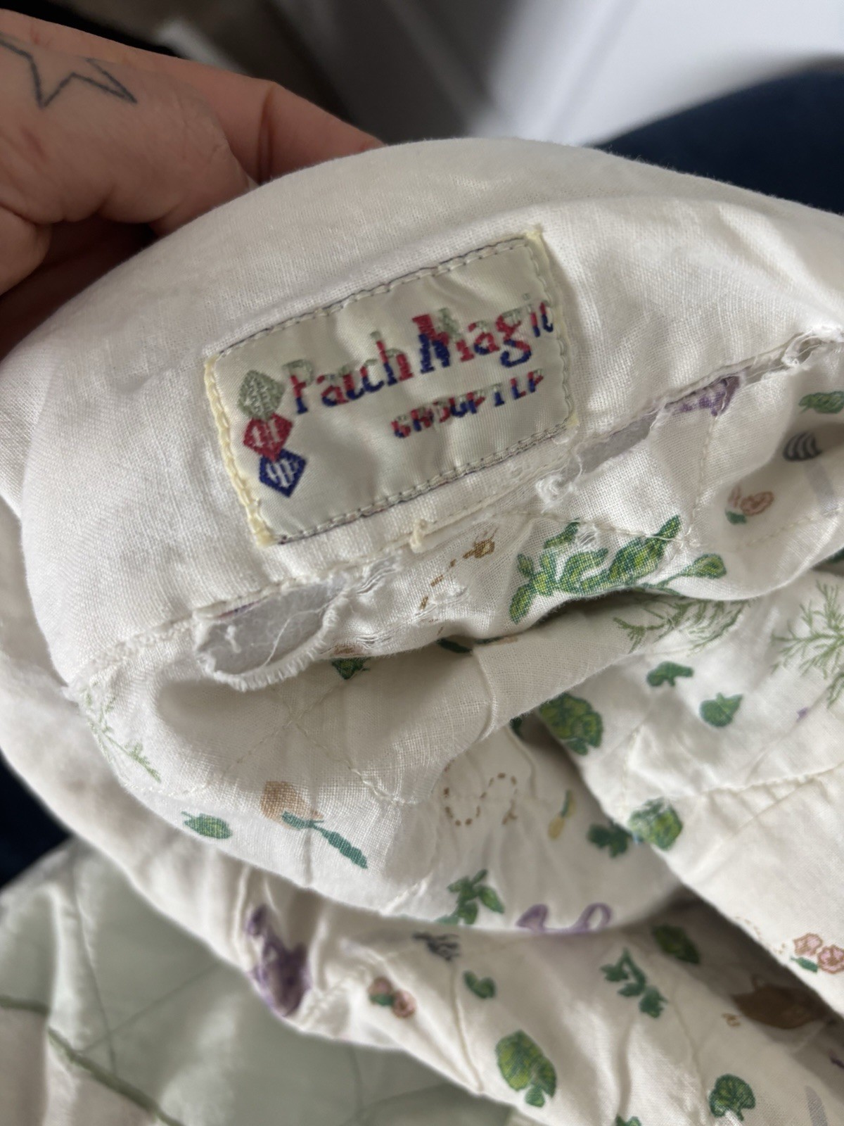 Patch Magic Quilted cotton jacket  Garden - image 14