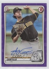2020 Bowman Prospects Auto Purple 161/250 Joey Cantillo #PA-JC Auto 0i6p