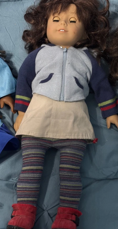 5 American Girl Doll, mixed lot Kaya, Kit, Samantha, Lindsey, Molly - Image 4 of 4