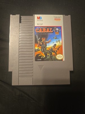 Cabal - Nintendo Entertainment System NES - Game Cartridge Only Tested Working 