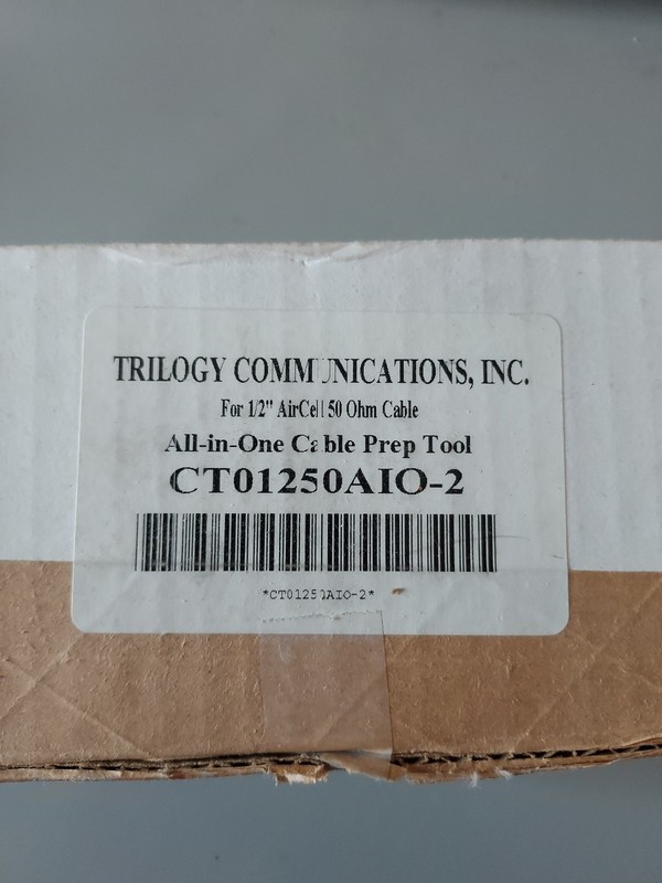 Trilogy Communications All In One Power Prep Tool CT01250AIO-2 FOR 1/2" Cable