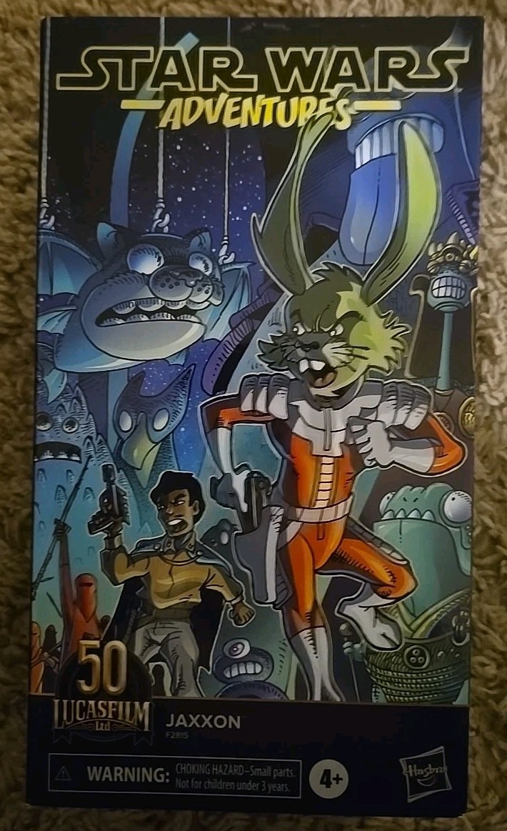 Hasbro F2815 Star Wars Black Series Jaxxon Rabbit Figure Comic for sale ...