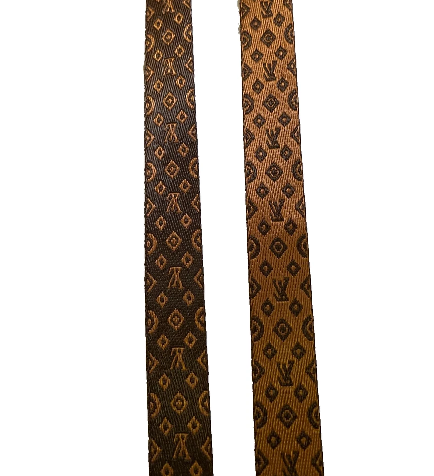 Cintas doradas Louis Vuitton Browen regalo 2 yardas/X1"" Foto 2 de 2