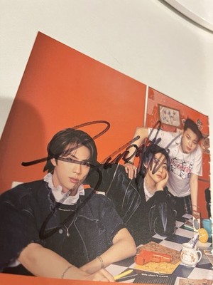 BTS JUNGKOOK Fan Sign Event BTS: Autographed Hand Signed 4x4” CARD