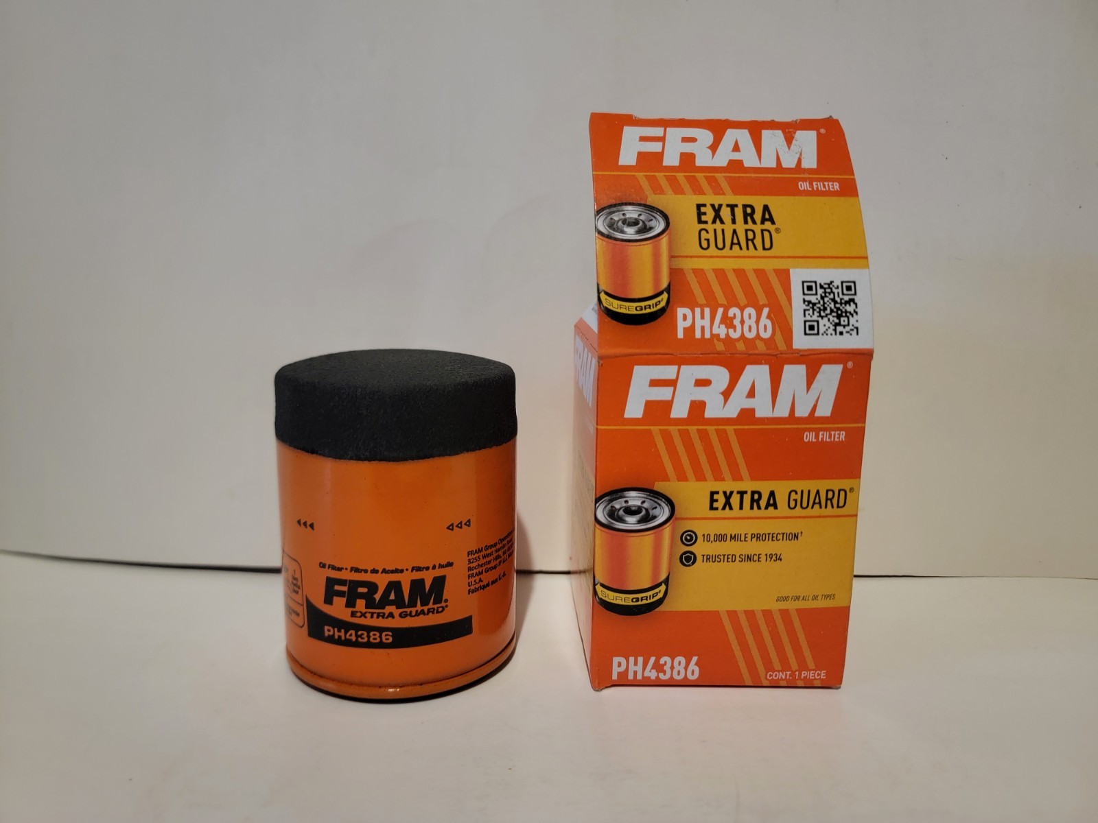 NOS FRAM Extra Guard PH4386 Spin-On Oil Filter