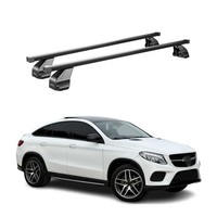 Menabo DachträGer GrundtäGer FüR Mercedes GLE C292 2015-2019 75Kg Stahl Schwarz