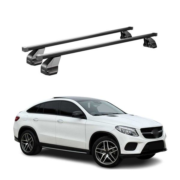 Menabo DachträGer GrundtäGer FüR Mercedes GLE C292 2015-2019 75Kg Stahl Schwarz-image