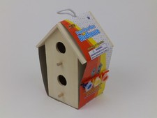 Real Wood Toys Paint Your Own Birdhouse Kit paint included DIY 2 pc set