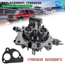 Throttle Body Fit 1987 1988 1989-1995 Gmc Chevrolet 5.7l V8 17093030 5235206 New Throttle Body Fit 1987 1988 1989-1995 Gmc Chevrolet 5.7l V8 17093030 5235206 New