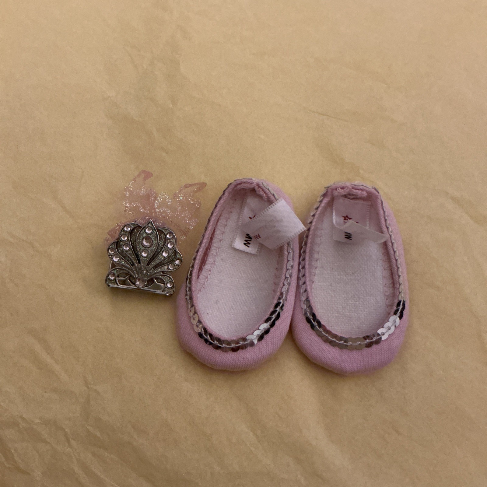 SAOLA American Girl 2014 GOTY bambola Isabelle's abito scintillante pantofole e capelli solo pezzo