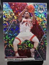 2019-20 Panini Mosaic #154 Danuel House Jr. Fast Break Silver Prizm