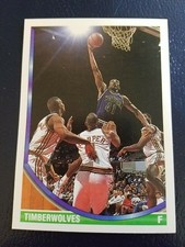 Thurl Bailey Minnesota Timberwolves #82 1993 - 1994 Topps NO NAME ERROR RARE