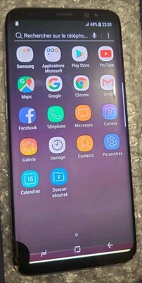 Smartphone Samsung Galaxy S8 SM-G950F - 64GB - Orchidée POUR PIÈCES - Photo 1/4