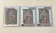 Anfernee Simons 3 Rookie Card Lot 2018-19 Prizm X2 & Hoops Rookie Card NBA. rookie card picture