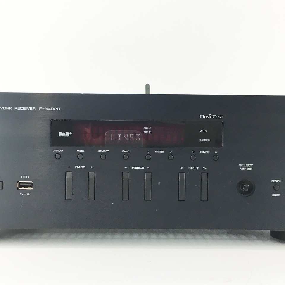 YAMAHA R-N402D Network Stereo Receiver With DAB Wi-Fi Bluetooth Apple ...
