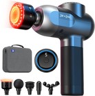 Bob and Brad C2 Ultra Massage Gun with Heat, Red LED & Infrared for Pain Relief