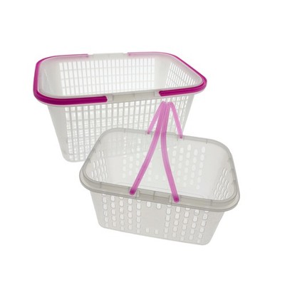 Drip Depot Plastic Vegetable Basket with Handle