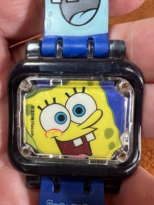 Vintage 2004 SPONGE BOB SQUARE PANTS Watch, Untested