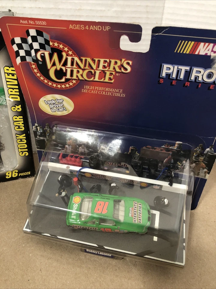 Bobby Labonte #18 Collection Diecast Nascars & Ornaments Vintage Set Of 7 - Image 2 of 4