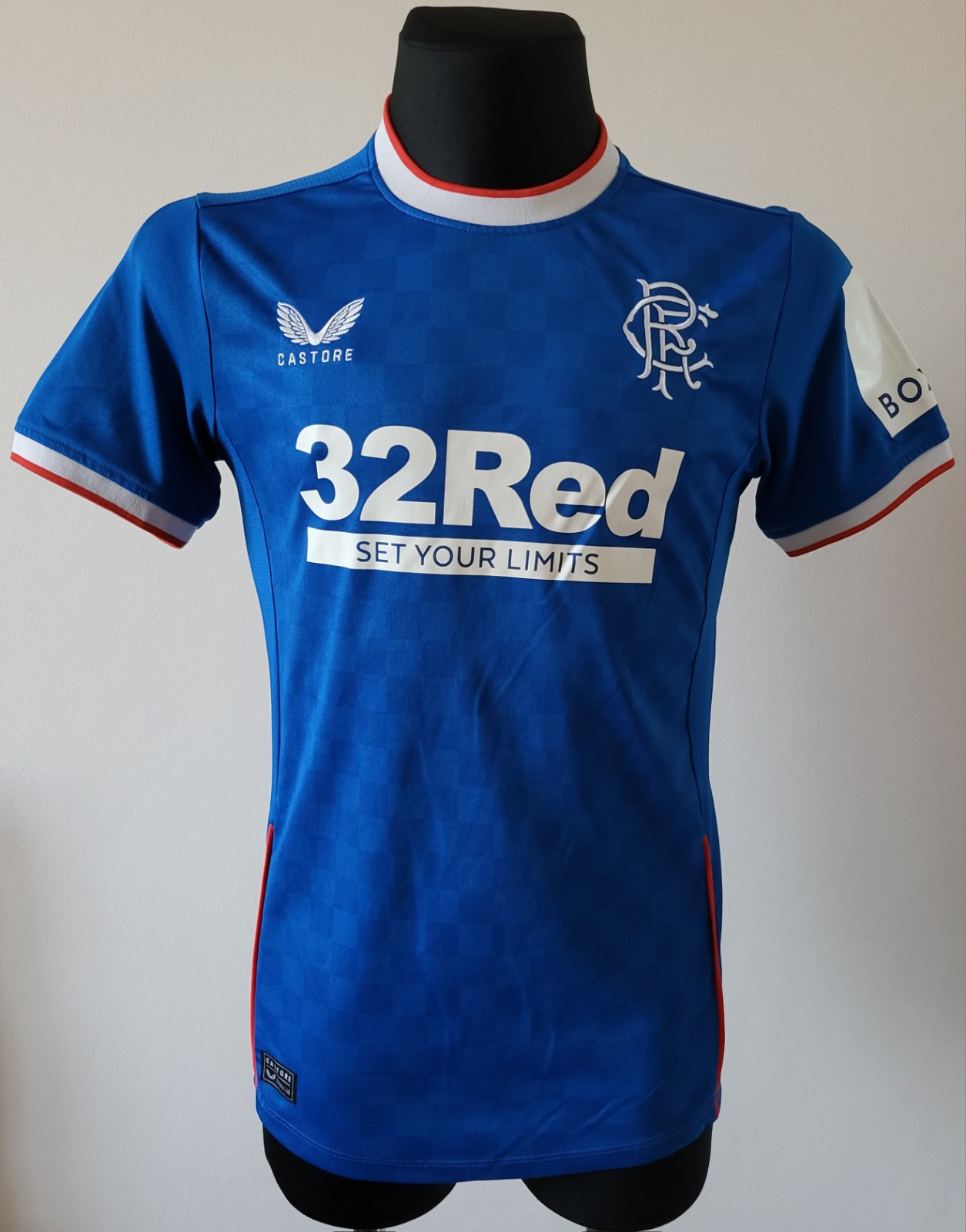 Glasgow Rangers 2022 - 2023 Home football Castore shirt size Small