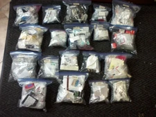 Consumer electronics repair parts liquidation bagged by manufacturer 