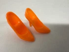 VTG Mattel Barbie Neon Prange Closed Toe High Heel Super Star accessory