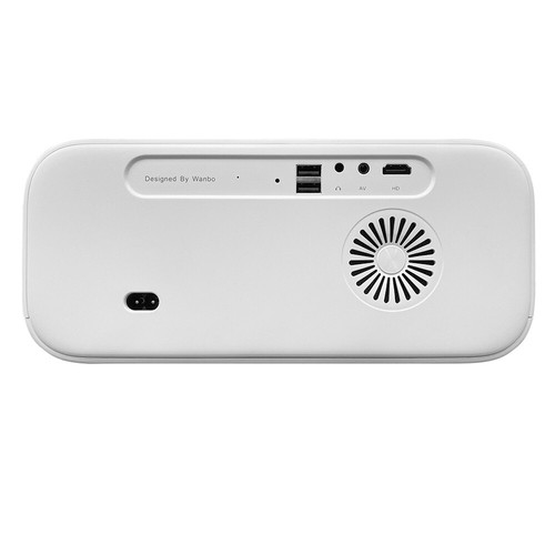 Wanbo X5 Proyector LCD,1080P,1100 Lúmenes ANSI,Corrección Keystone Automática - Imagen 3 de 3