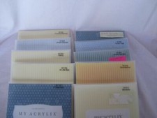 Lot of 10 CLOSE TO MY HEART Stamp Sets New Used Lot 5