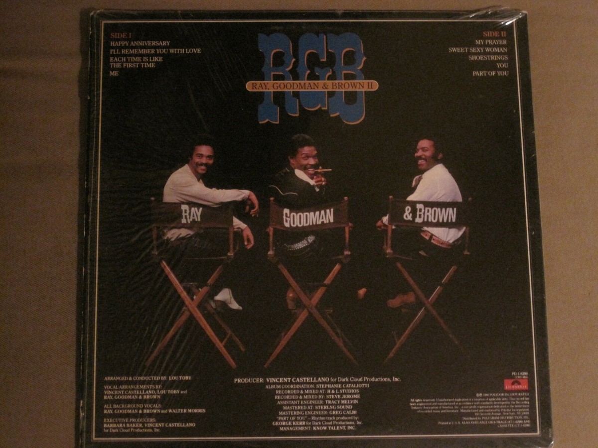 RAY, GOODMAN & BROWN II LP OG '80 POLYDOR PD-1-6299 FUNK