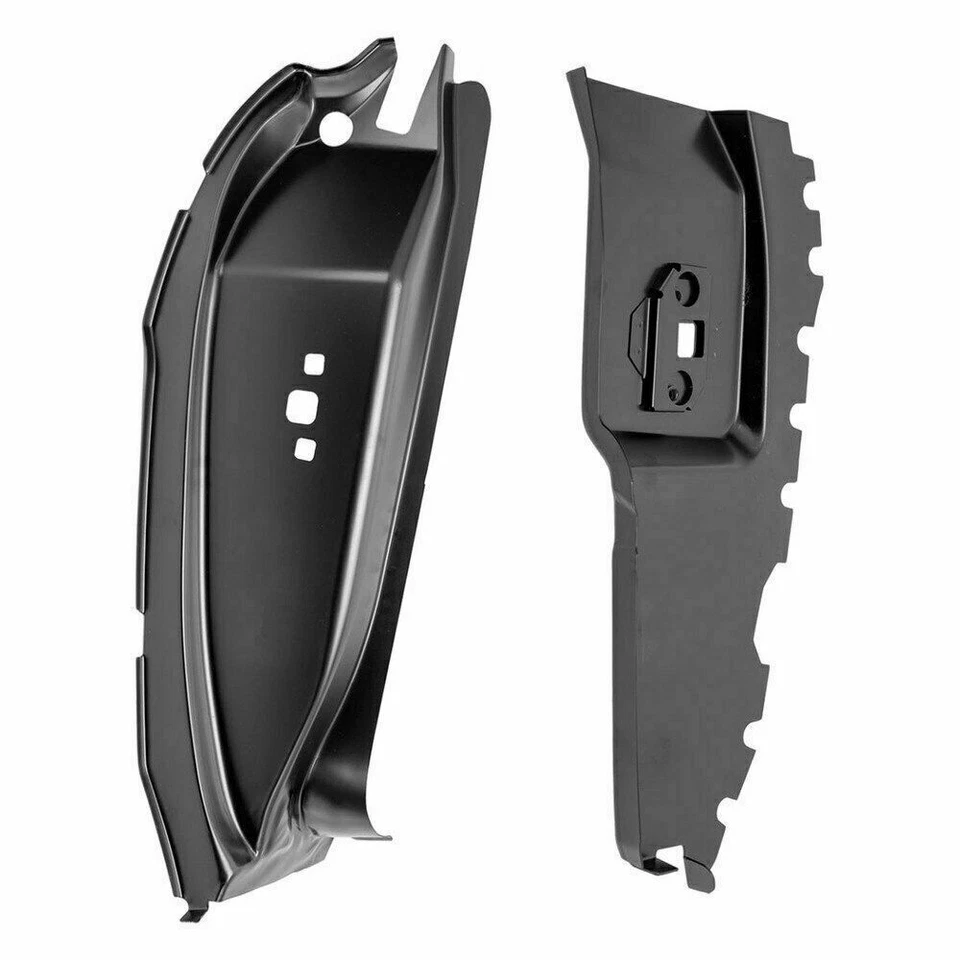 Pilar de bloqueo de jamba de puerta lateral izquierda con refuerzo AMD se adapta a Fairlane 750-8468-L Foto 2 de 2