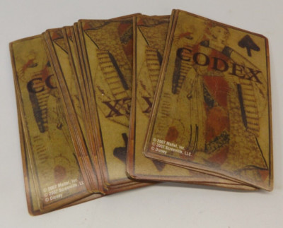 Scene It Pirates of the Caribbean Game CODEX CARDS Replacement Parts