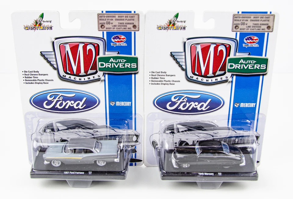 M2 Machines 1/64 Auto Drivers Lot of 6 Road Runner FIrebird Impala Studebaker - Image 4 of 4